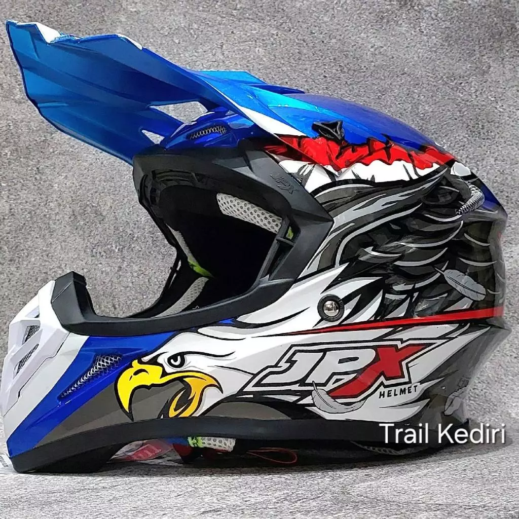 Jpx Cross X39 Glossy Blue Fox1 Helm Trail Google