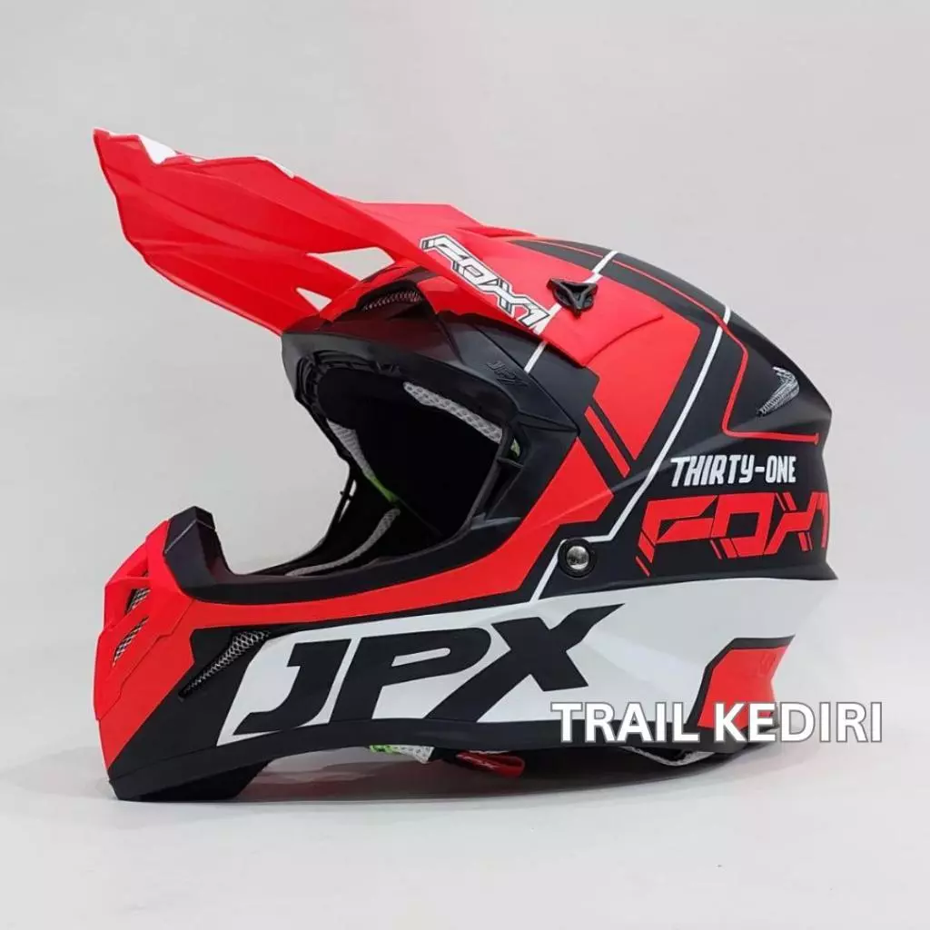Jpx Cross X31 Fox 1 Orange Dop Helm Trail Google TrailKediri
